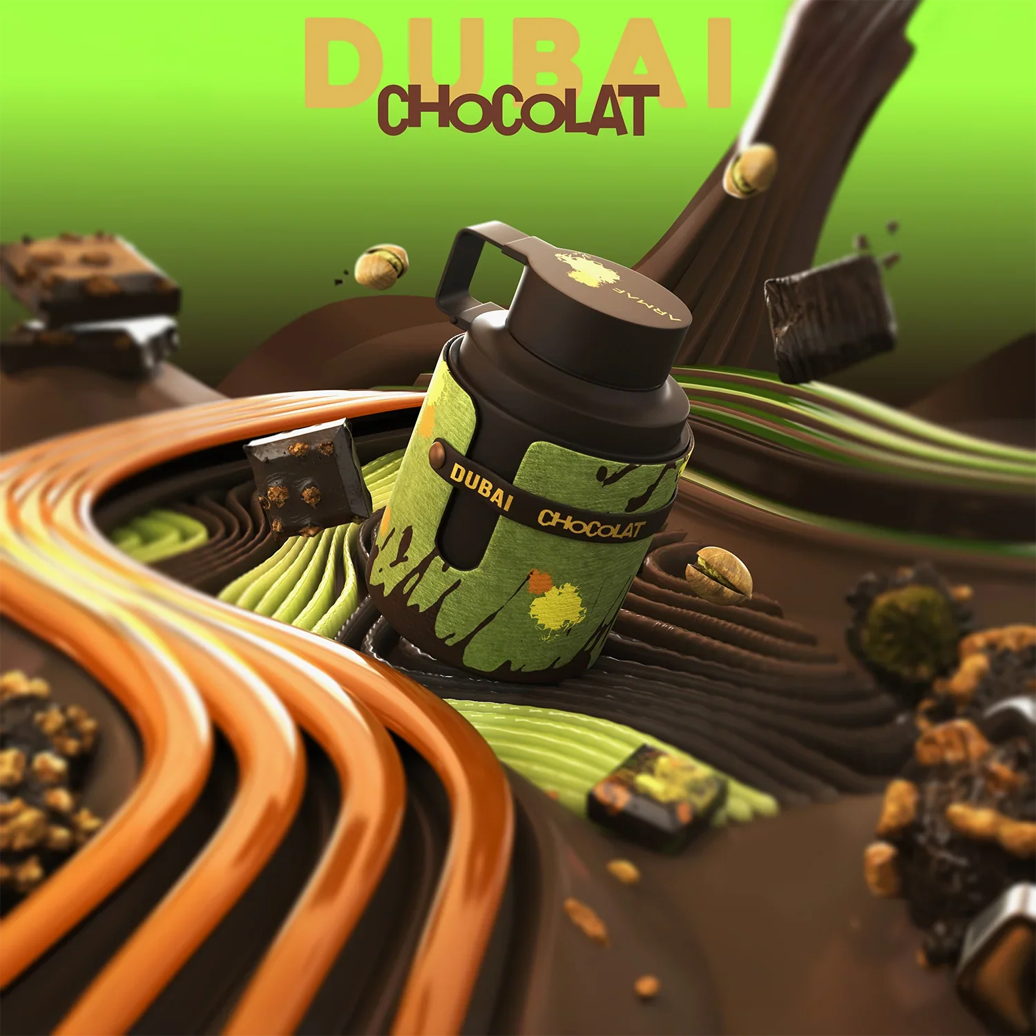Odyssey Dubai Chocolate Perfume 100ml by Armaf - Image 3