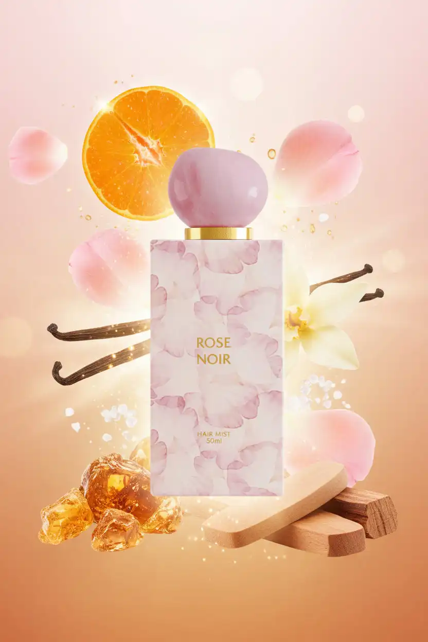 Rose Noir Hair Mist 50ml by Ahmed Al Maghribi - Image 2