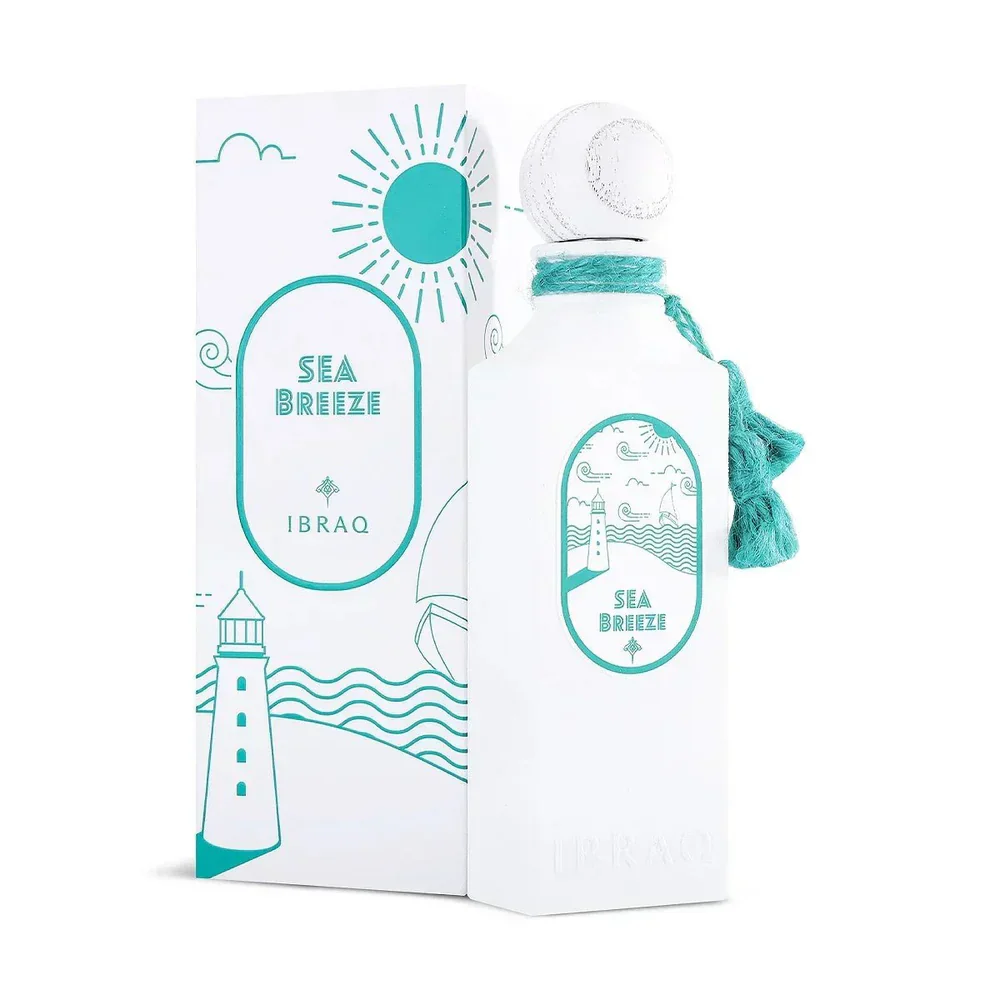 Sea Breeze EDP 100ml by Ibrahim Al Qurashi – Aqua Fresh - Image 2